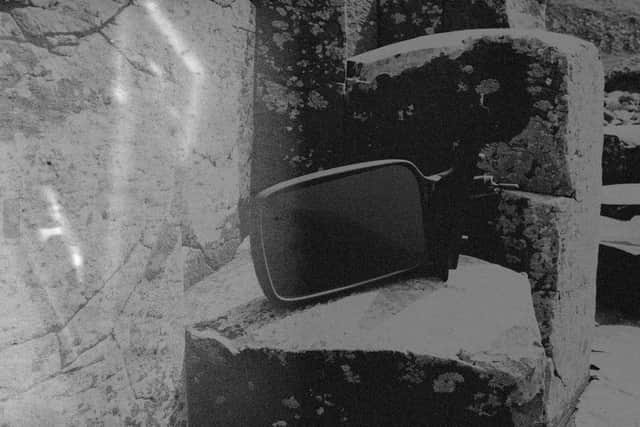 Adrián Balseca, OBJECTS IN MIRROR ARE DARKER THAN THEY APPEAR part of Nyctalopia, 35mm photo, Clochán an Aifir, 2024. Courtesy of VOID Art Centre and the artist .