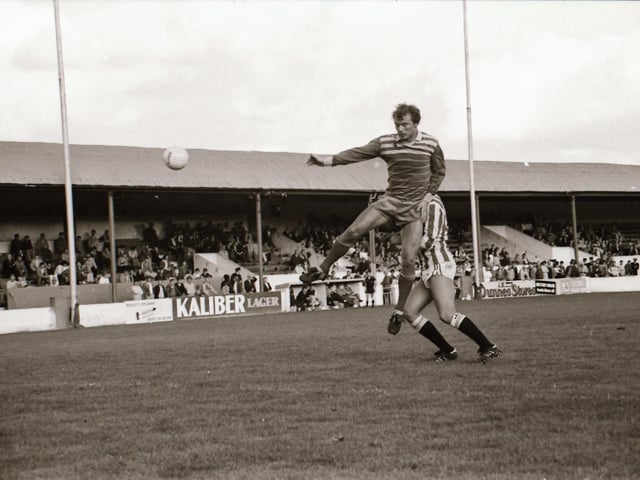 Home Farm v Derry City at Tolka Park.