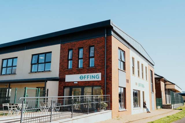 Offing is now located on the Foyle Road