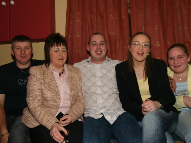 Parties and celebrations in November 2004: McDermott party.