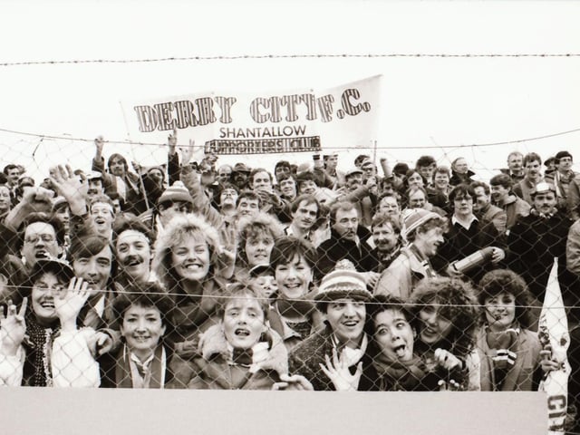 Derry City fans follow the team to Yeat's country as the Candystripes take on Sligo Rovers.