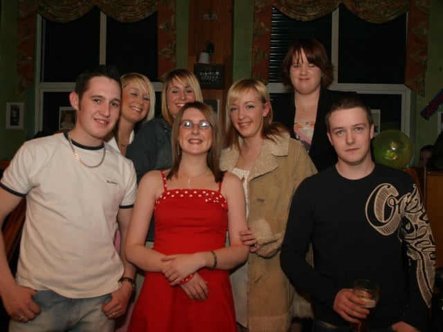 Party celebrations back in 2004: Lisa McAdams