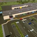 An artist's impression of the new Ardnashee College on the Northland Road.