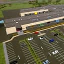 An artist's impression of the new Ardnashee College on the Northland Road.