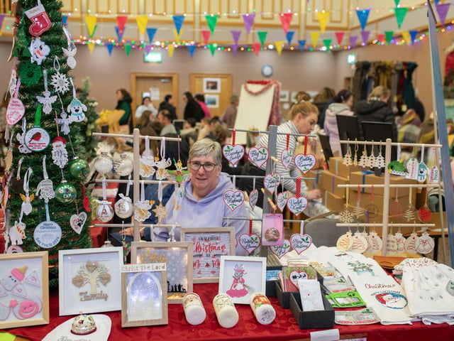 The Sliabh Sneacht Centre Christmas Craft Fair.