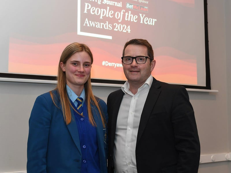 Guests pictured at the Derry Journal People Awards 2024. Photo: George Sweeney.