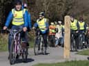 Starting the cycle at Inch Wildfowl Reserve.