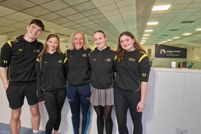 City of Derry Swimming Club members