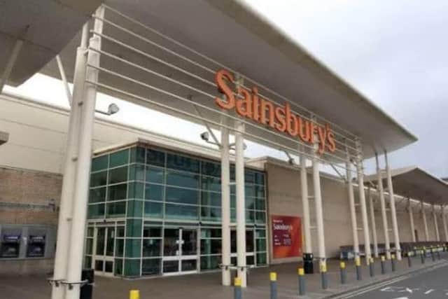 The Sainsbury's store on the Strand Road.