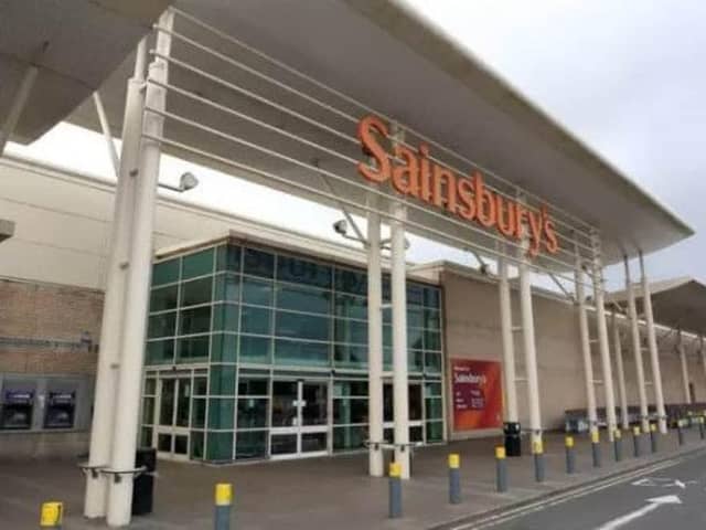 The Sainsbury's store on the Strand Road.