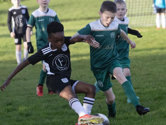 Action from Saturday's 2015s Sean O'Kane Memorial Cup between Letterkenny Rovers and Foyle Harps at St. Joseph's Boys School.
