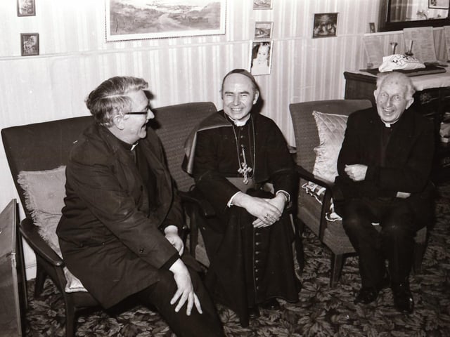 Bishop Daly Pastoral visitation to Carndonagh.