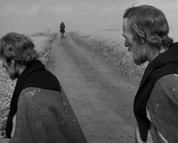 Andrei Tarkovsky's eponymous biography of the Russian iconographer Andrei Rublev (1969) is included under the category 'religion'.