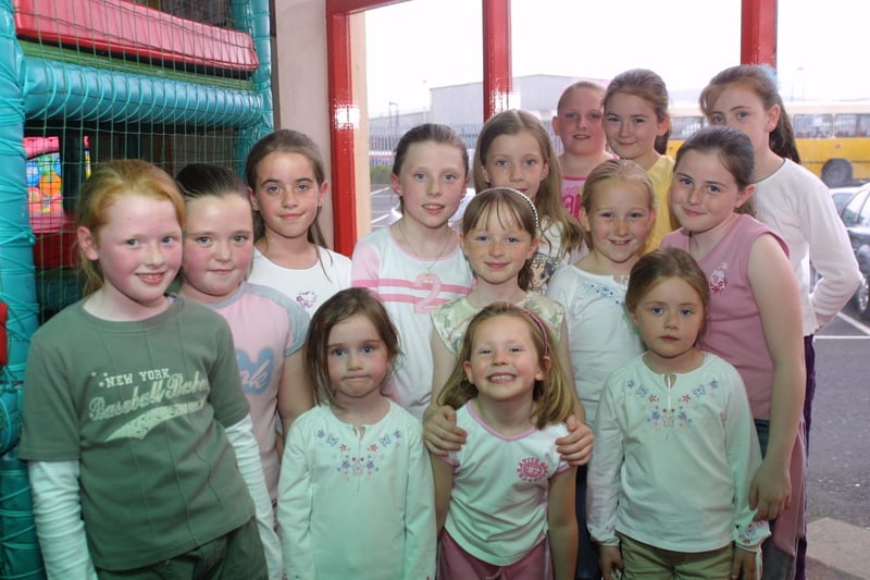 Pictures of Derry people partying in June and July 2003