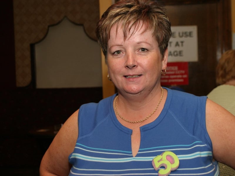 Elizabeth Devlin's 50th birthday party.