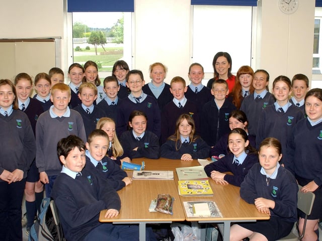Pupils from HolLybush Primary School.