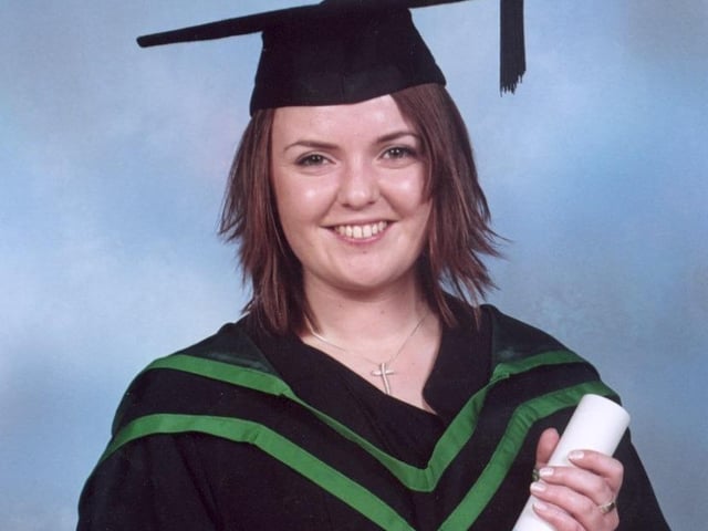 Derry graduation pictures from 20 years ago in September 2003