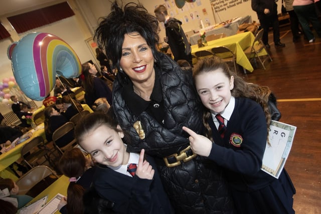Granny Betty Curran pictured with Aoife Rose and Anaiah.