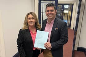 Ciara Ferguson MLA and Danny Baker MLA.