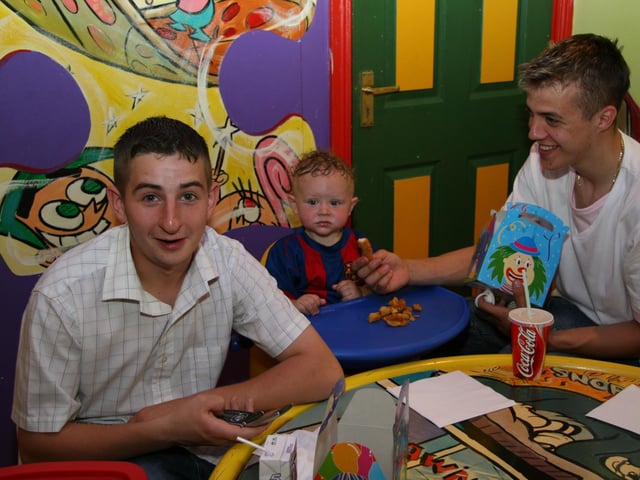 Parties and celebrations in Derry back in July 2005: Sarah Ramsey.