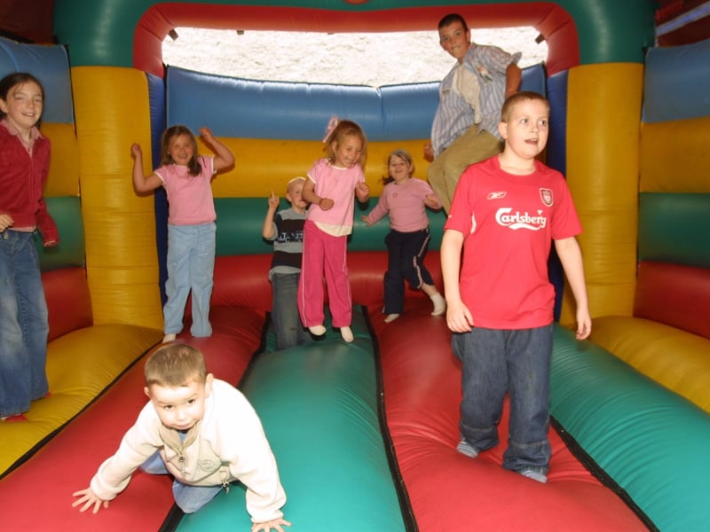 Parties and celebrations in Derry back in August 2004. Kieran and Gareth Townley.