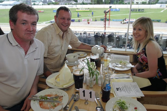 A day at the races, back in 2004.