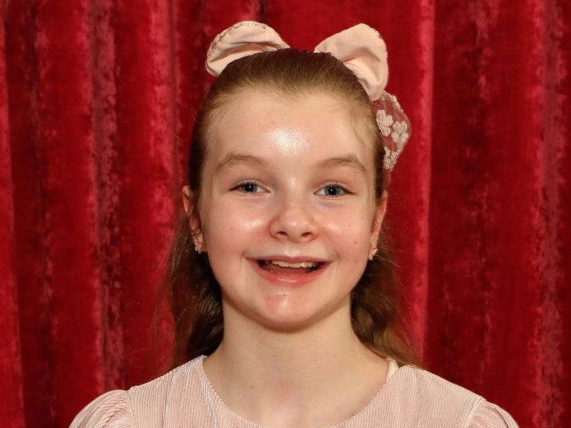 Alexandra Houston, 1st P7 girls verse at Feis Doire Cholmcille. (Photo - Tom Heaney, nwpresspics) : .