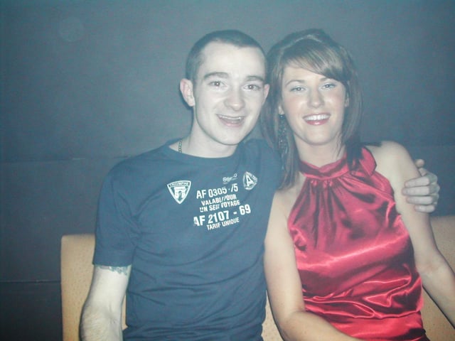 Revellers enjoying a night out in the Strand Bar night club back in 2001.