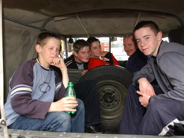 The Moville Vintage Show in July 2004.