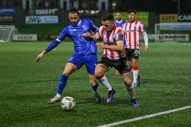 Ben Doherty in action against Waterford on Friday night.