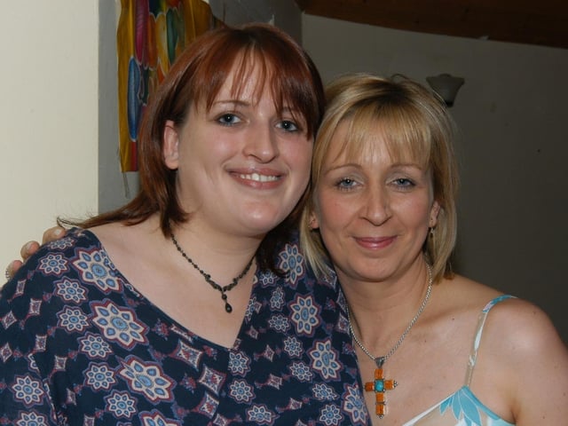 Tracy Harrigan on her 40th birthday.