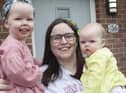 A local family who took part in the 'My Mammy and Me' exhibition. Picture by Jim McCafferty