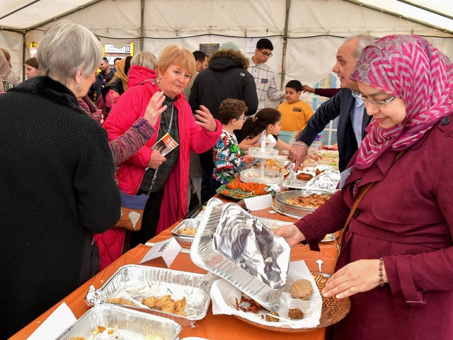 The North West Islamic Association’s centre in Pennyburn was open for a Tea and Tour on Sunday afternoon last. Photo: George Sweeney. DER2311GS – 16