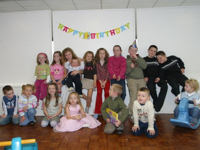 Caolan Conaghan turns one.