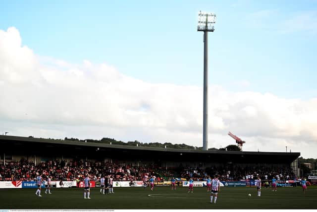 Trouble flared during and after last Friday's match at Brandywell.