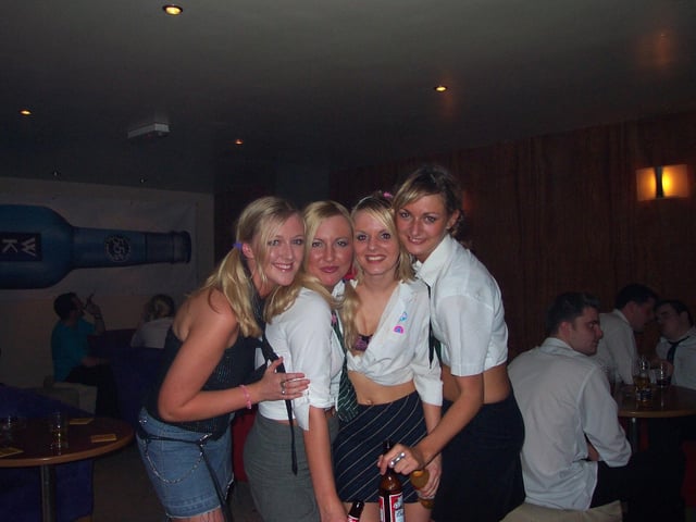 School Days at Sugar nightclub back in 2002.