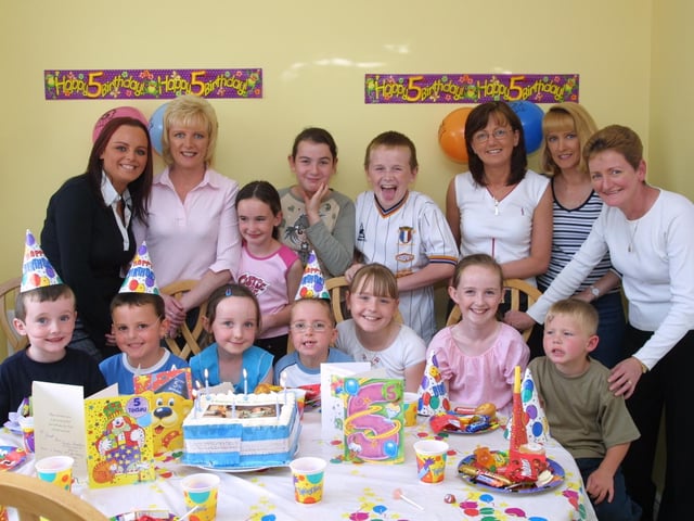 Party pictures from the Derry Journal archives in July 2003.