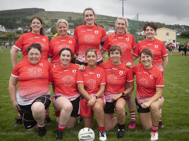 The Ballyconnell, County Cavan Ladies pictured before Saturday's Ulster Ladies Blitz at Beart GAC.