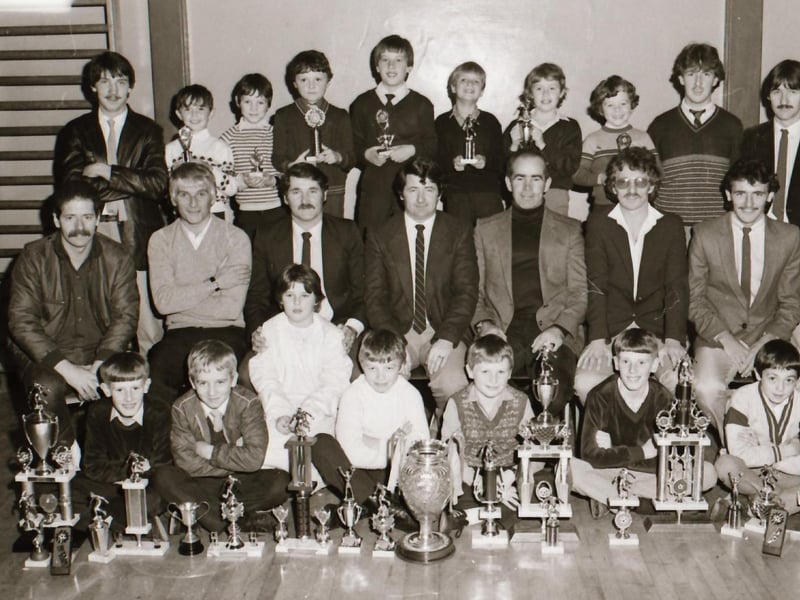 Creggan Celtic F.C. annual presentation at St Peter's C.B.S.