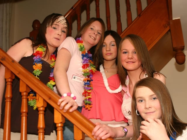 Derry parties in October 2004. Pewtner