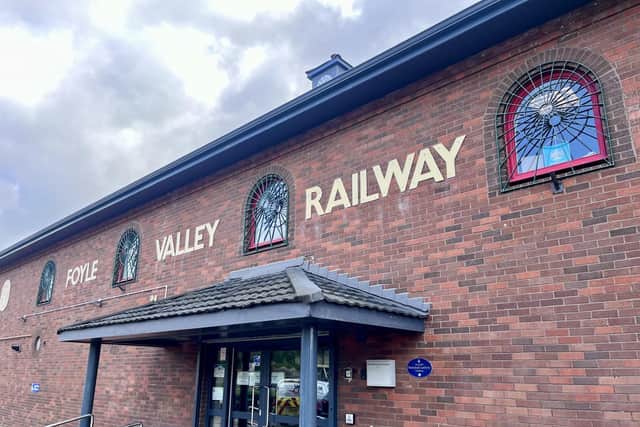 The Foyle Valley Railway on Foyle Road.