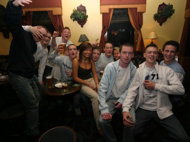 Parties and celebrations in Derry in October 2005.