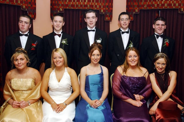 Seated, from left, are Jennifer McLaughlin, Katie Bell, Charlene McClay, Linda McIntyre and Stacey Sheridan. Standing, from left, are Keith McMahon, Daniel Putt, Michael McGowan, Martin Porter and Patrick Doherty. (1401C15)