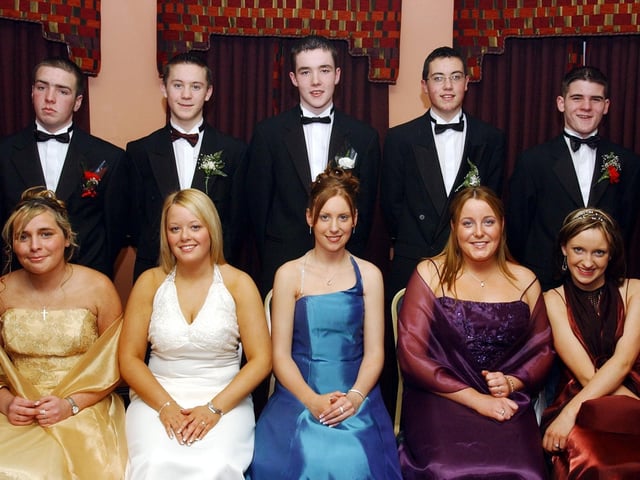 Seated, from left, are Jennifer McLaughlin, Katie Bell, Charlene McClay, Linda McIntyre and Stacey Sheridan. Standing, from left, are Keith McMahon, Daniel Putt, Michael McGowan, Martin Porter and Patrick Doherty. (1401C15)