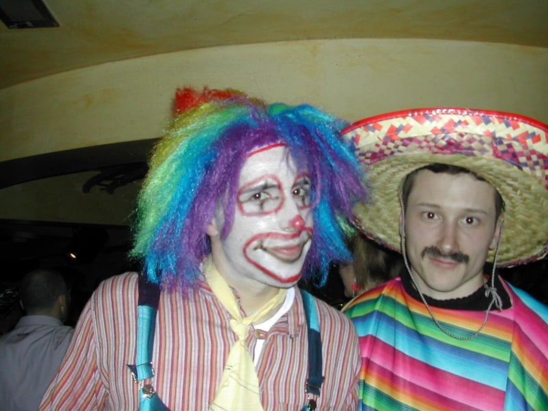 Celebrating Halloween in Derry 20 years ago