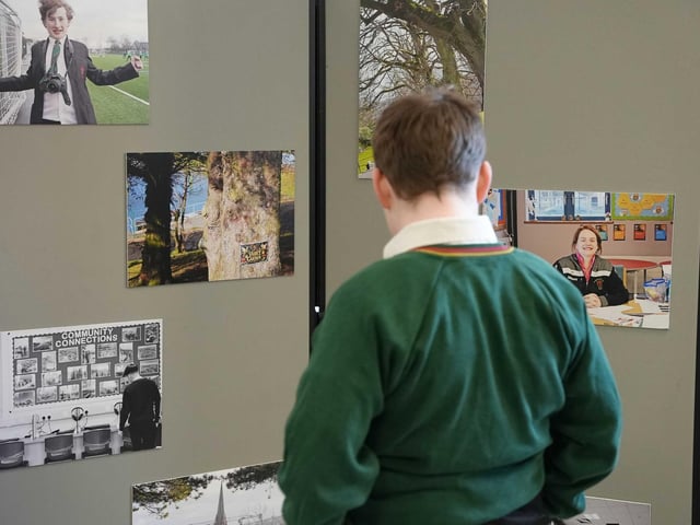 St Joseph’s Boys’ School exhibition.