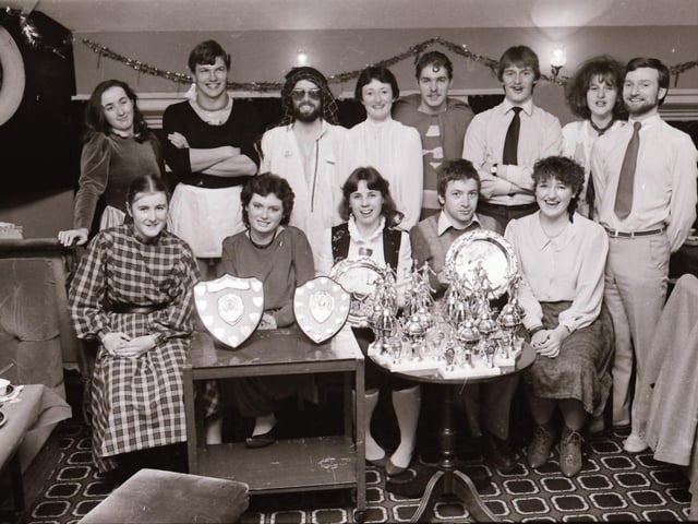 Templemore Badminton Club presentations.