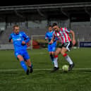 Robbie Benson was superb as Derry City won in Galway on Friday.  Photo: George Sweeney