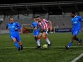 Robbie Benson was superb as Derry City won in Galway on Friday.  Photo: George Sweeney