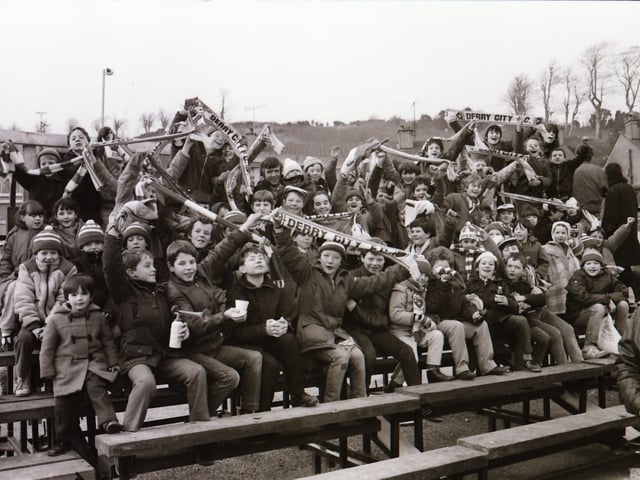 Derry City v Bray Wanderers at the Brandywell.
